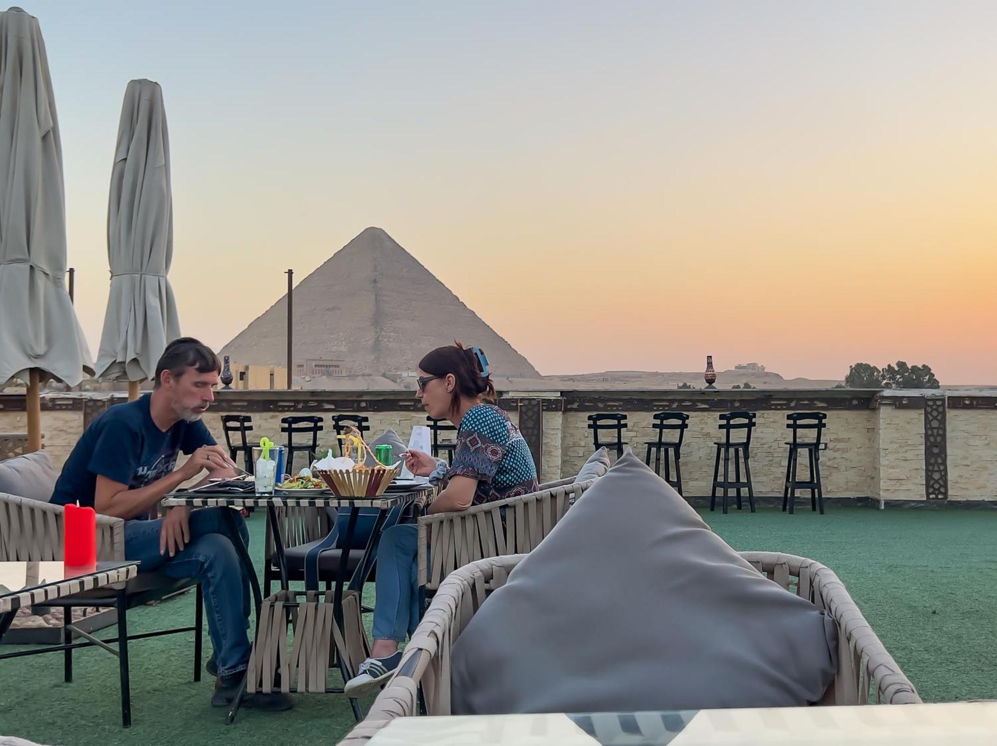 Master Pyramids Hotel Al Kawm al Akhdar Exterior photo